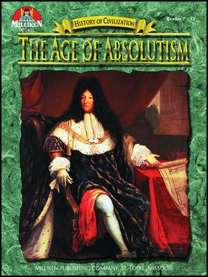 cover image of The Age of Absolutism